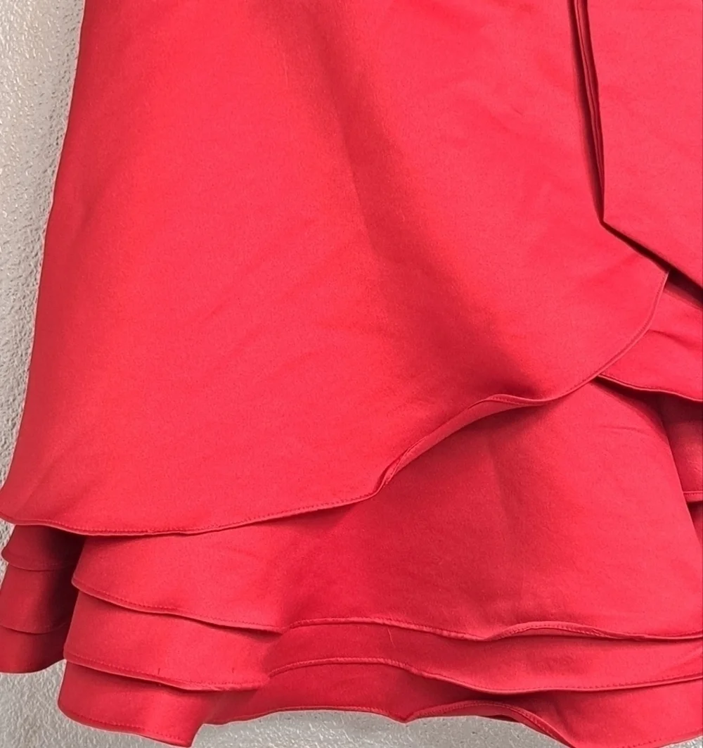 Landy Bridal Red Tier Prom/Bridal/Special Occasion Dress   Size S